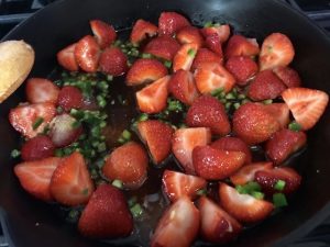 cast iron skillet jalapeno strawberry 