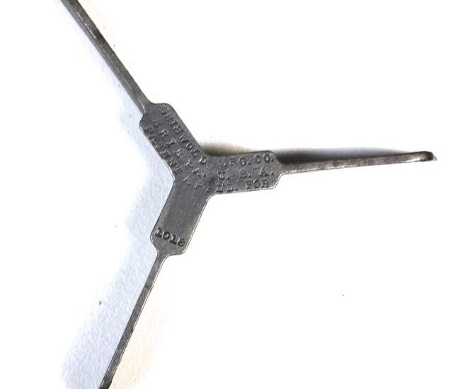 1018 griswold cast iron skillet divider separator antique vintage o'neil collection erie pa usa 