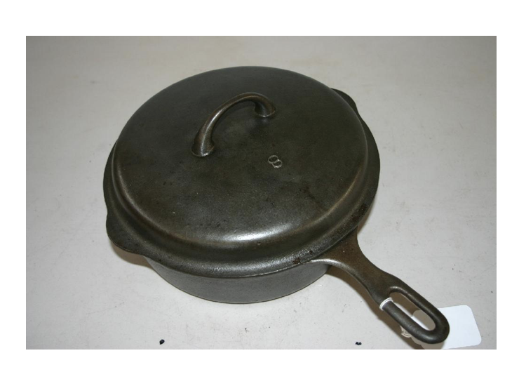 Cast Iron C (Vintage Griswold Square Skillet)