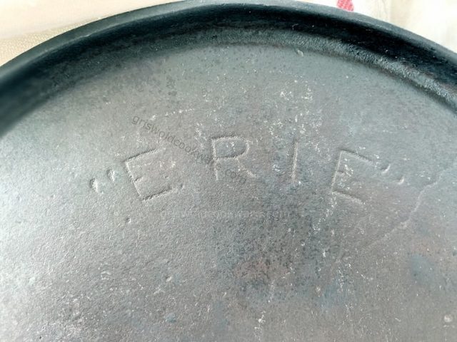 erie griswold griddle vintage antique cast iron