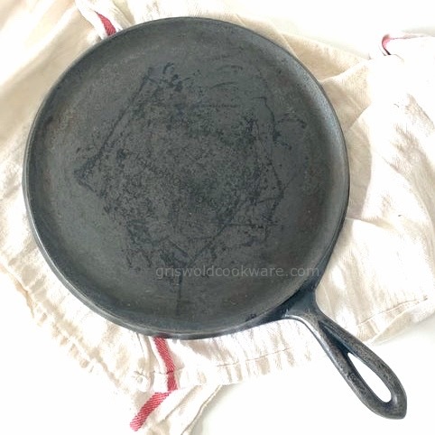 griddle round antique vintage cast iron erie 1786v 8 griswold