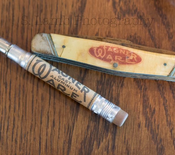 wagner ware pocket knife and pencil from sidney ohio o'neil collection collect collector tacoma washington